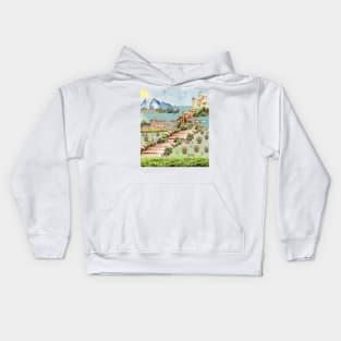 Enchanted landscape Kids Hoodie